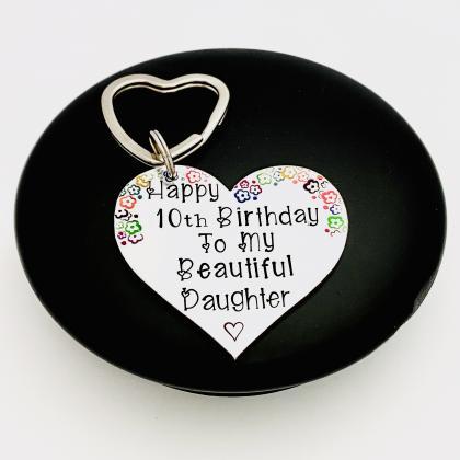 Personalised Birthday Keyring For D..