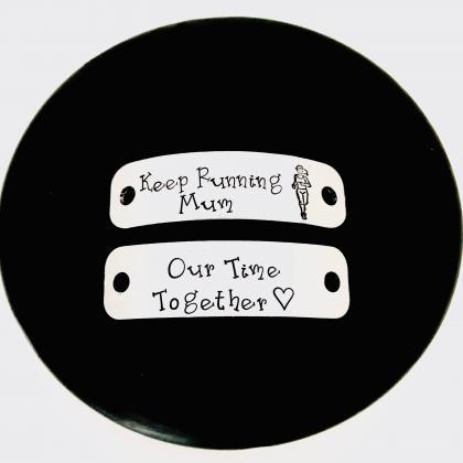 Personalised Trainer Tags, Running Gift For Mum,..