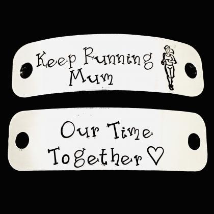Personalised Trainer Tags, Running Gift For Mum,..