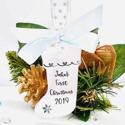 Personalised Baby's First Christmas..