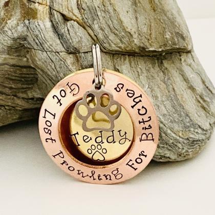 Dog Tag, Pet ID Tag, Personalised D..