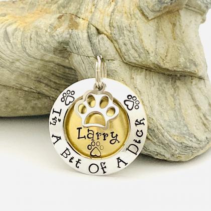 Dick Dog Tag, Pet Identity Tag, Dog Tags For Dogs,..