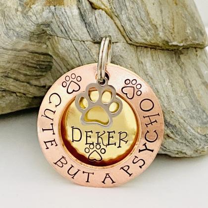 Dog Tags For Dogs, Pet Identity Tag, Dog Collar..