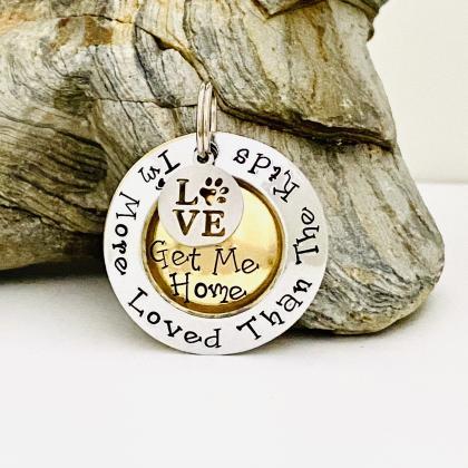 Dog Tags For Dogs, Pet Id Tag, Personalised Dog..