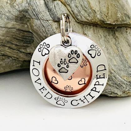 Dog Tag For Dogs, Chipped Dog Tag, Pet Id Tag,..