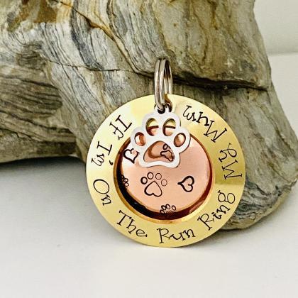 Pet ID Tag, Personalised Dog Tag, D..