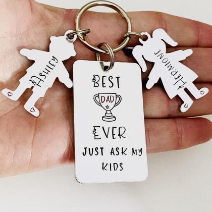 Dad Keyring, Personalised Fathers Day Gift, Gift..