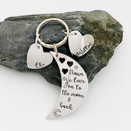 Love You To The Moon And Back, Personalised Gift..