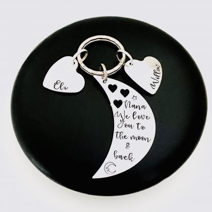 Love You To The Moon And Back, Personalised Gift..