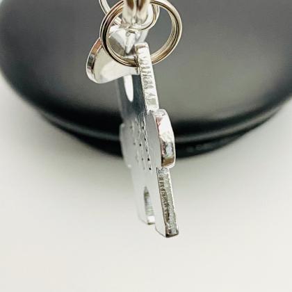 Interlocking Jigsaw Keyring Keychain, Couples..