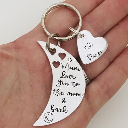 Love You To The Moon And Back Gift, Personalised..