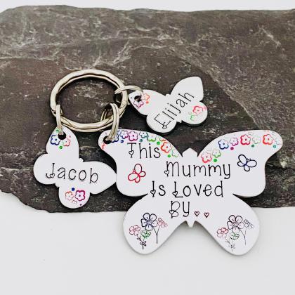 This Mummy Is Loved By Keyring Keychain,..