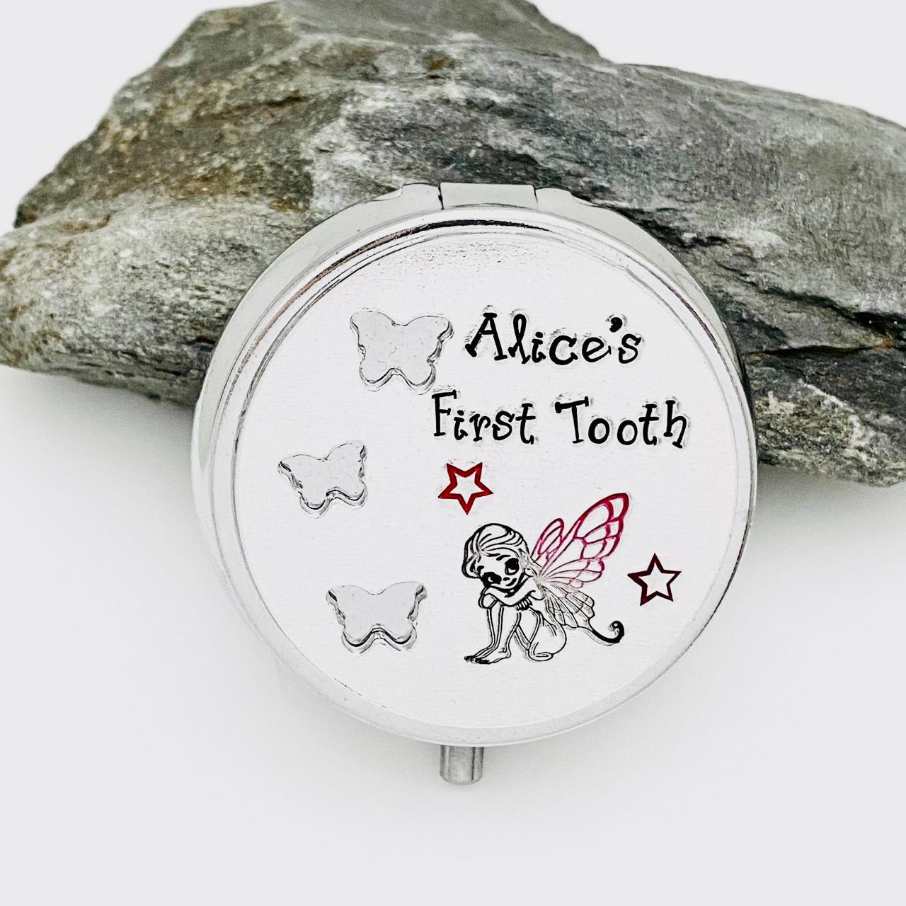First Tooth Keepsake Box, Personalised Trinket Box, Baby's First Tooth Gift, Gift For New Baby, Baby Shower Present, Christening Gift