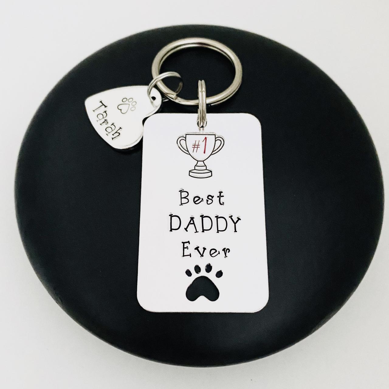 Fur Daddy Keyring, Daddy Gift Off The Dog, Daddy Ever Keychain, Personalised Dog Lover Gift, Grandad Gift Off The Dog, Fathers Day Gift..