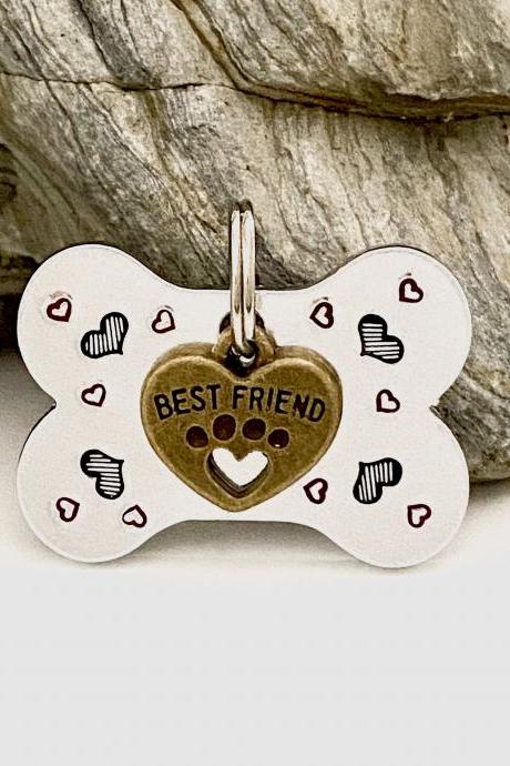Personalised Dog Tag, Dog Collar Name Tag, Dog Bone Tag, Personalized Pet Identity Tag, Puppy Tag, Dog Tags For Dogs, Metal Dog Tag, Pet Tag.